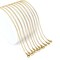 10 Pack - Gold 20" Stainless Steel Loop Chain Necklace